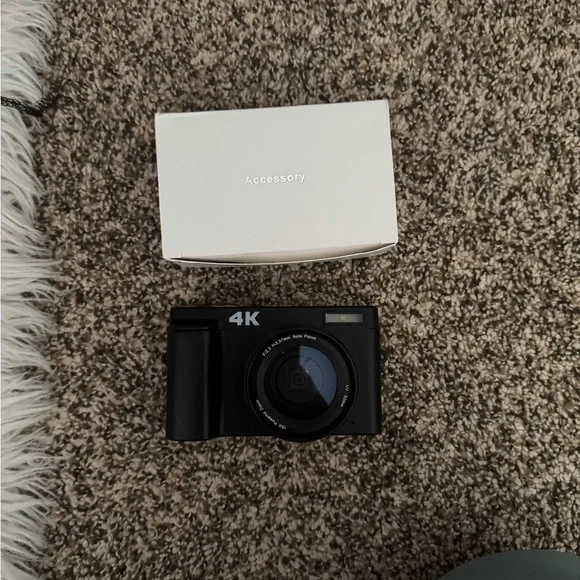 4K Black Digital Camera